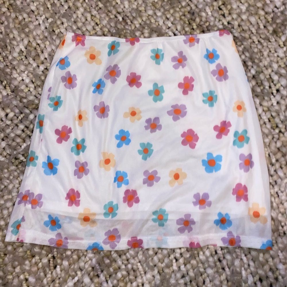VINTAGE FLOWER SKIRT
